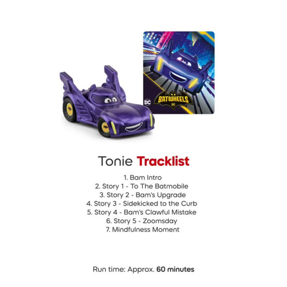 Tonies Audio Character for Toniebox - Batwheels BatCar figure.