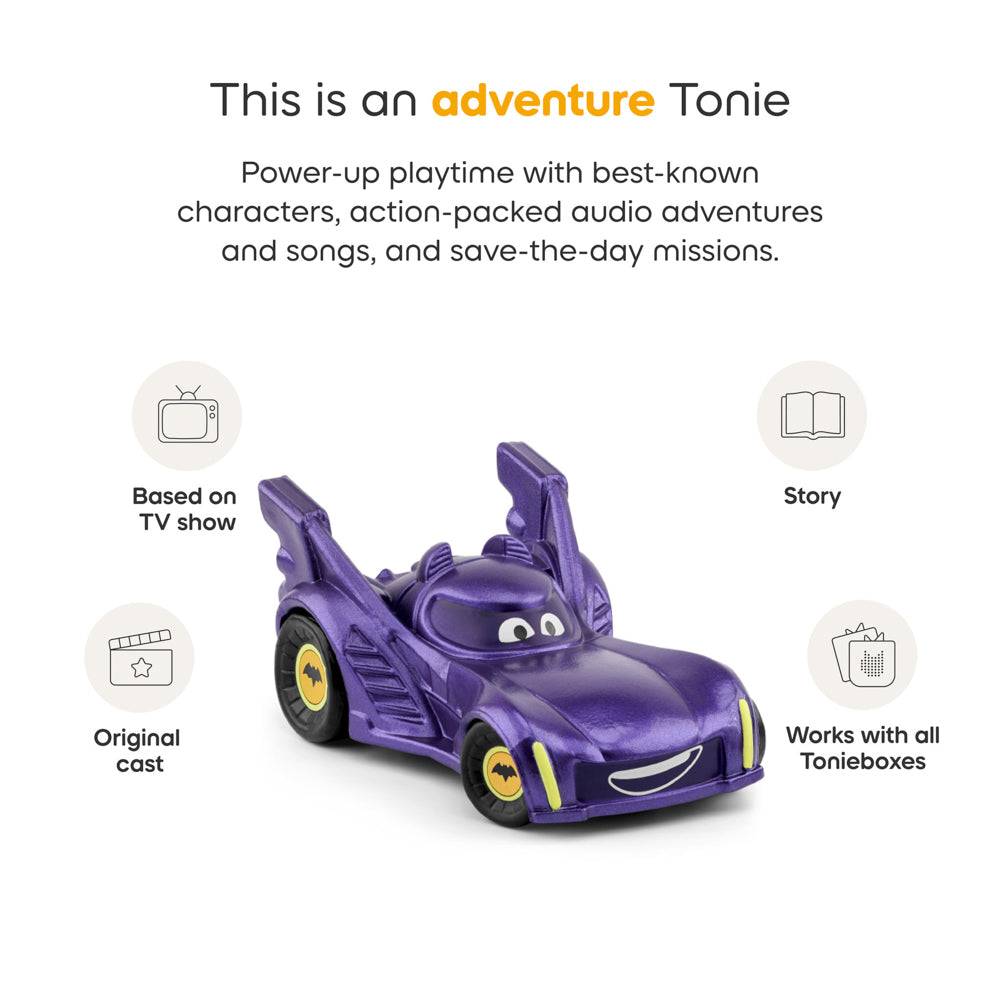 Tonies Audio Character for Toniebox - Batwheels BatCar figure.