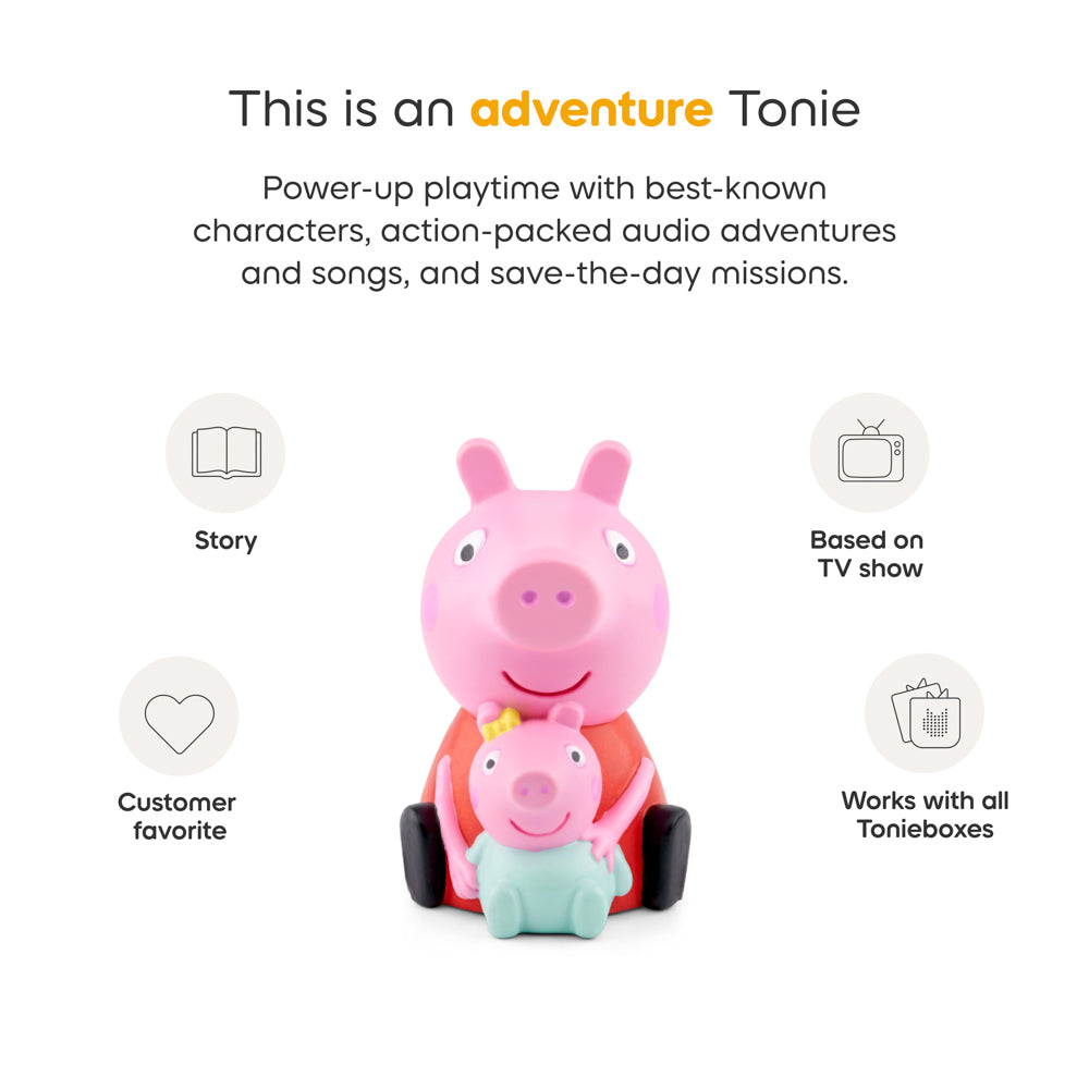 Tonies Audio Character - Peppa Pig The New Baby figure.