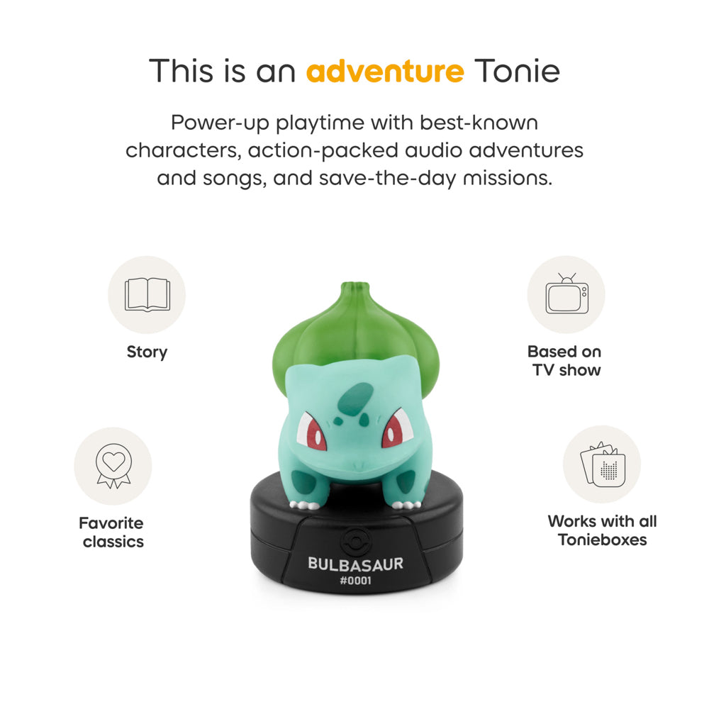 Tonies Audio Character - Pokémon Bulbasaur - Toyworld NZ