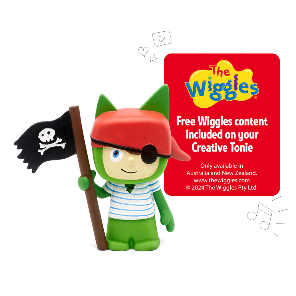 Tonies Creative Audio Character - Pirate Tonie from the Wiggles.