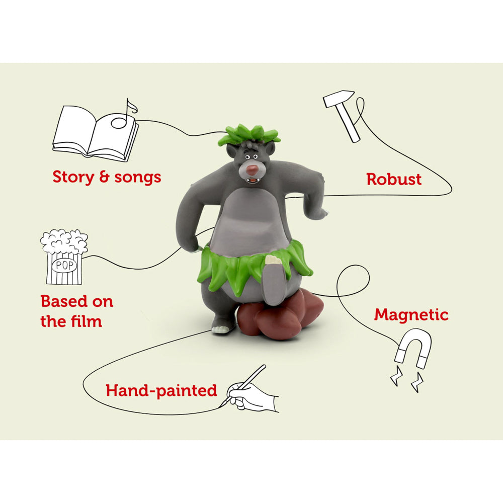 Features include story and songs, a tough exterior, magnetic base, hand-painted, and designed based on the film