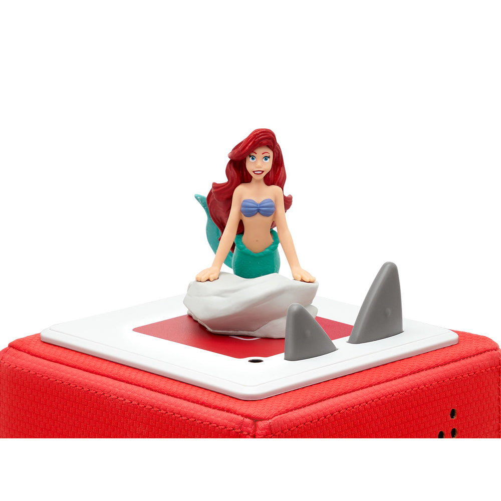 Tonies Audio Character Disney The Little Mermaid Ariel figure, on top of speaker