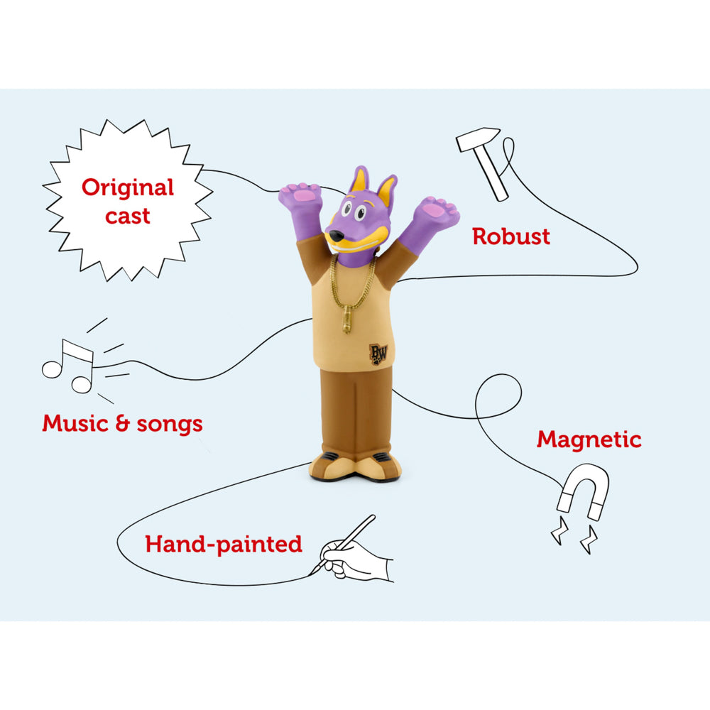 Tonies Audio Character Doggyland figure is robust, magnetic, and hand-painted
