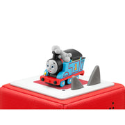 Tonies Audio Character Thomas the Tank Engine All Engines Go figure, on top of toniebox
