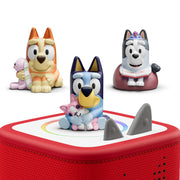 Tonies Audio Characters Bluey 3-Pack multipack with bluey, bingo and muffin.