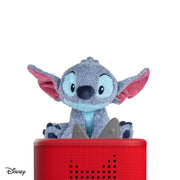 Tonies Cuddle Tonie - Disney's Stitch plush figure, sitting on toniebox