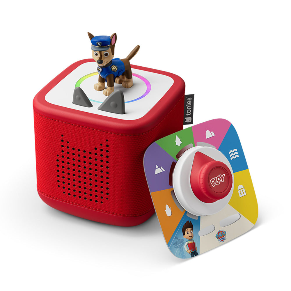 Tonies PAW Patrol Toniebox 2 Full Playset Sunset Red speaker