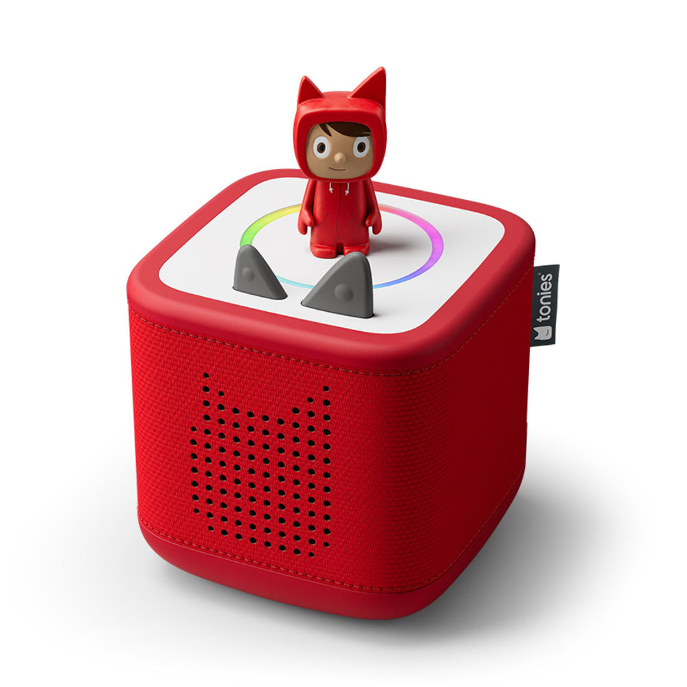 Tonies Toniebox 2 Creative Tonie Rubie Starter Set Sunset Red speaker