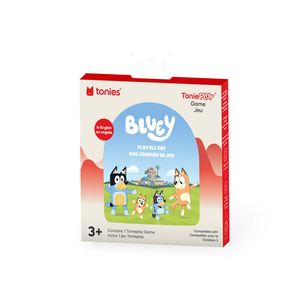 Packaging for the Tonies Tonieplay Game - Bluey: (Your Playful Day with Bluey)