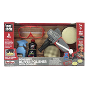 Tool Tech Powerized Buffer Polisher With Goggles, in packaging