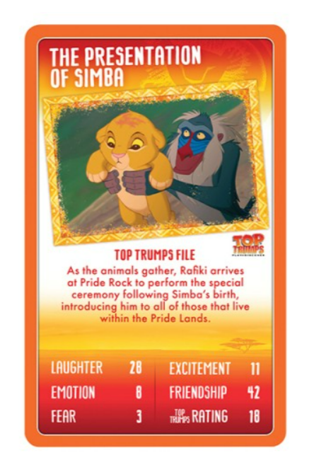 Lion King Top Trumps