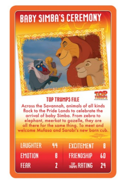 Lion King Top Trumps