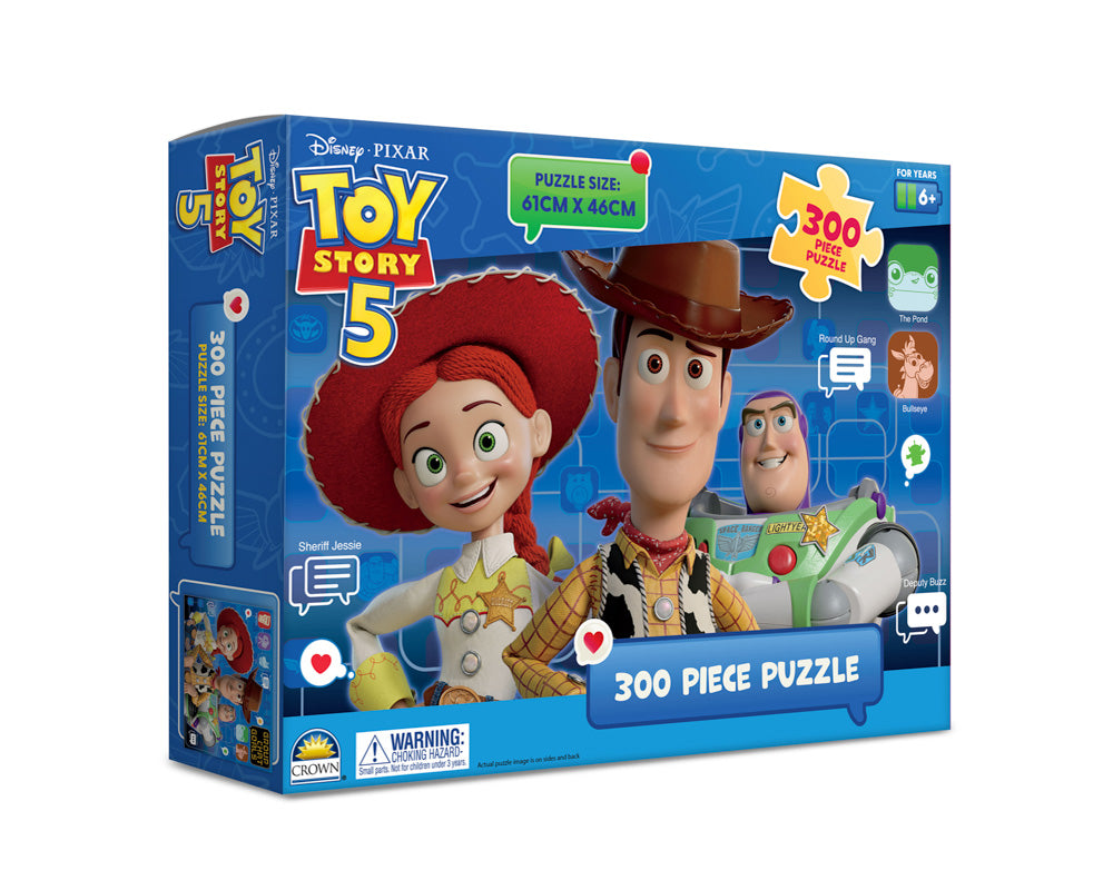 Toy Story 5 300-Piece Puzzle Assorted Styles