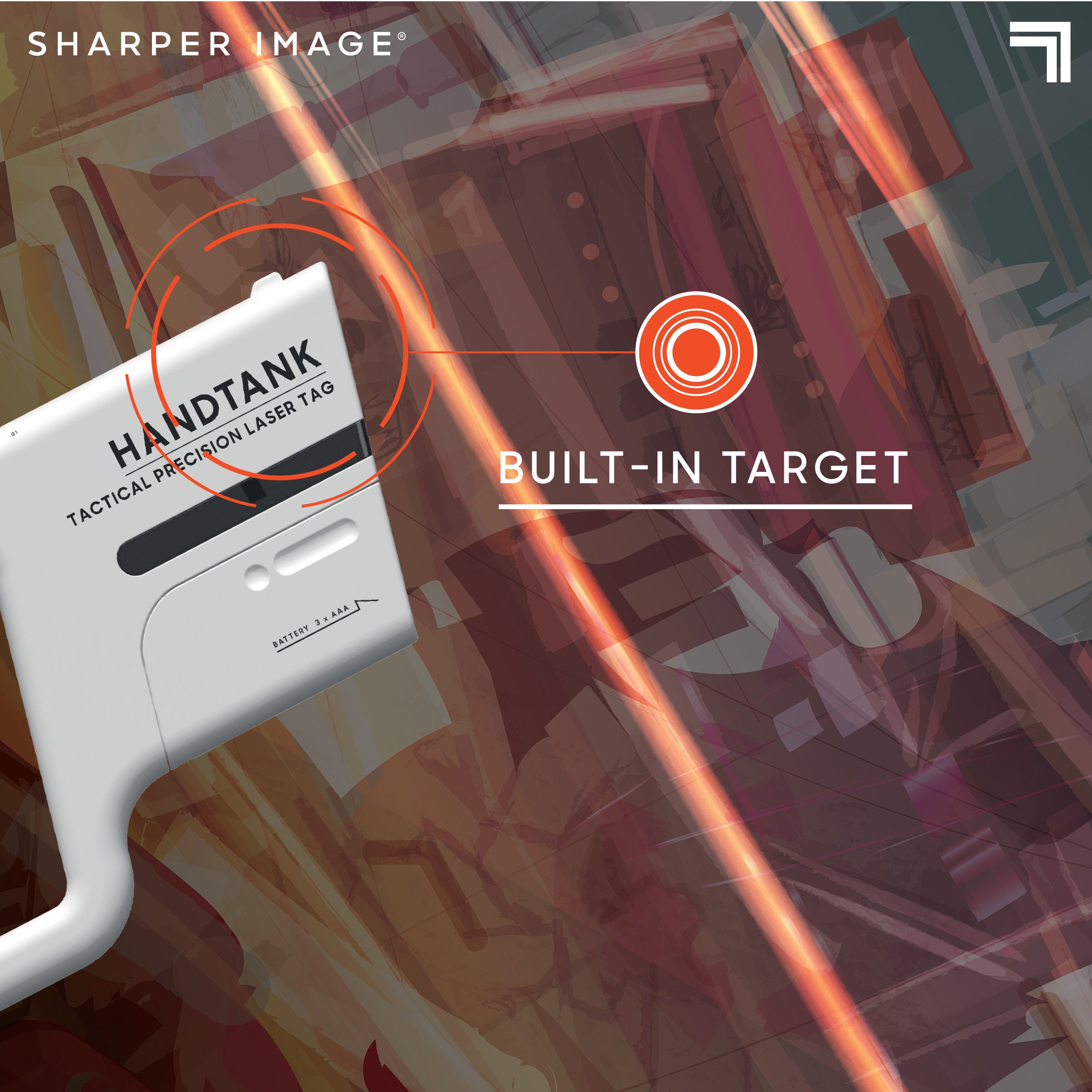 Sharper Image Laser Tag Handtank Attack Pack