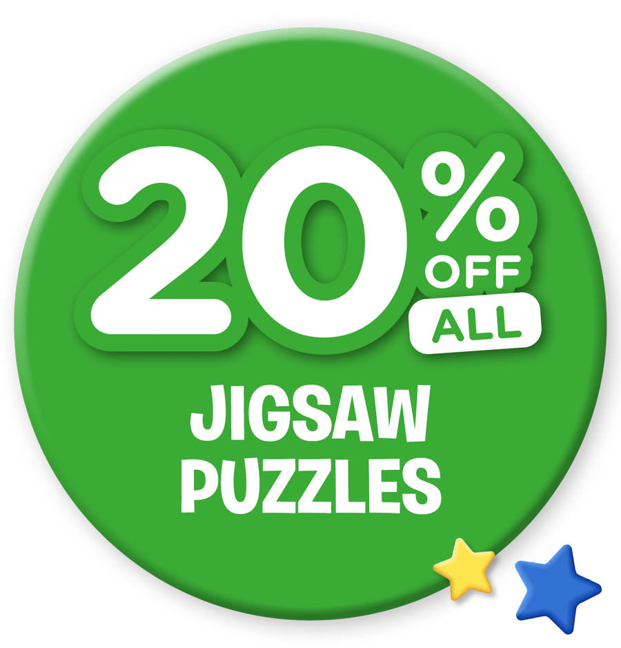 Toyworld Father's Day Sale, 20% off all Jigsaw Puzzles.