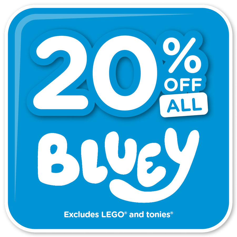 Toyworld october brand blitz sale icon for bluey.