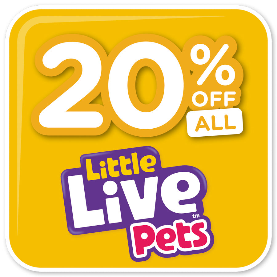 Toyworld october brand blitz sale icon for little live pets.