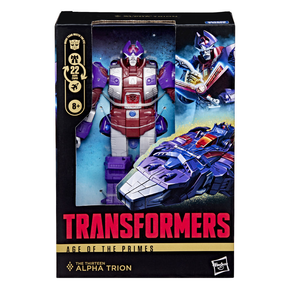 Transformers Age of the Primes 7 inch Action Figure - The Thirteen Alpha Trion toy.