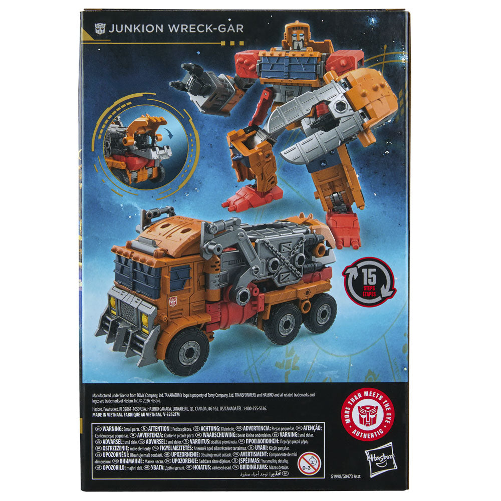 Transformers Age of the Primes 7.5 Inch Action Figure - Junkion Wreck-Gar - Toyworld NZ