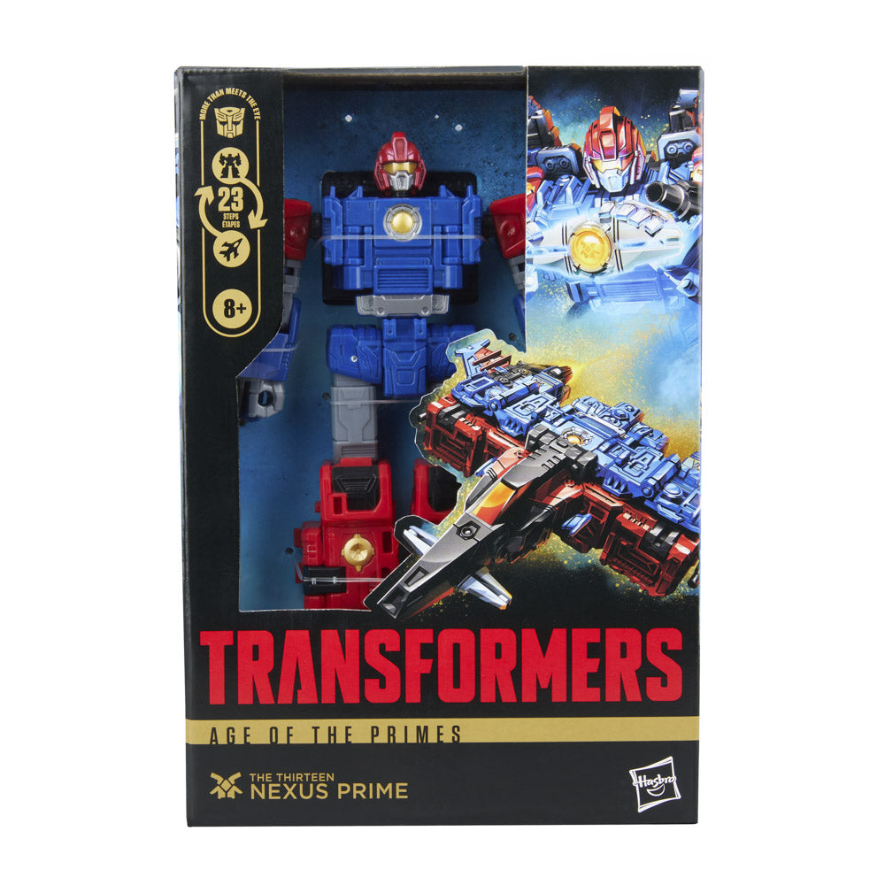 Transformers Age of the Primes Voyager Class Nexus Prime Action Figure