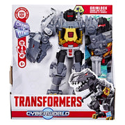 Transformers Cyberworld Armoured Cyber Changers - Grimlock figure toy.