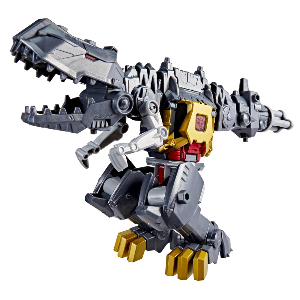 Transformers Cyberworld Armoured Cyber Changers - Grimlock figure toy.