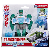 Transformers Cyberworld 6.5 Inch Quick Change Energon Surge Figure - Autobot Hound toy.