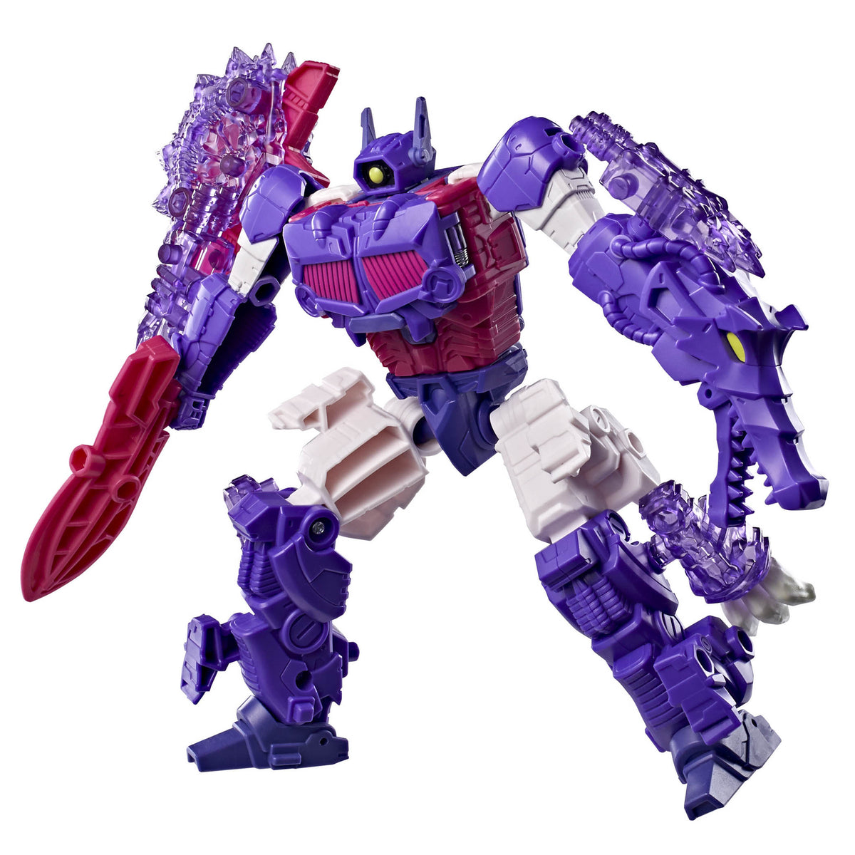 Transformers Cyberworld 6.5 Inch Quick Change Energon Surge Figure - Shockwave toy.