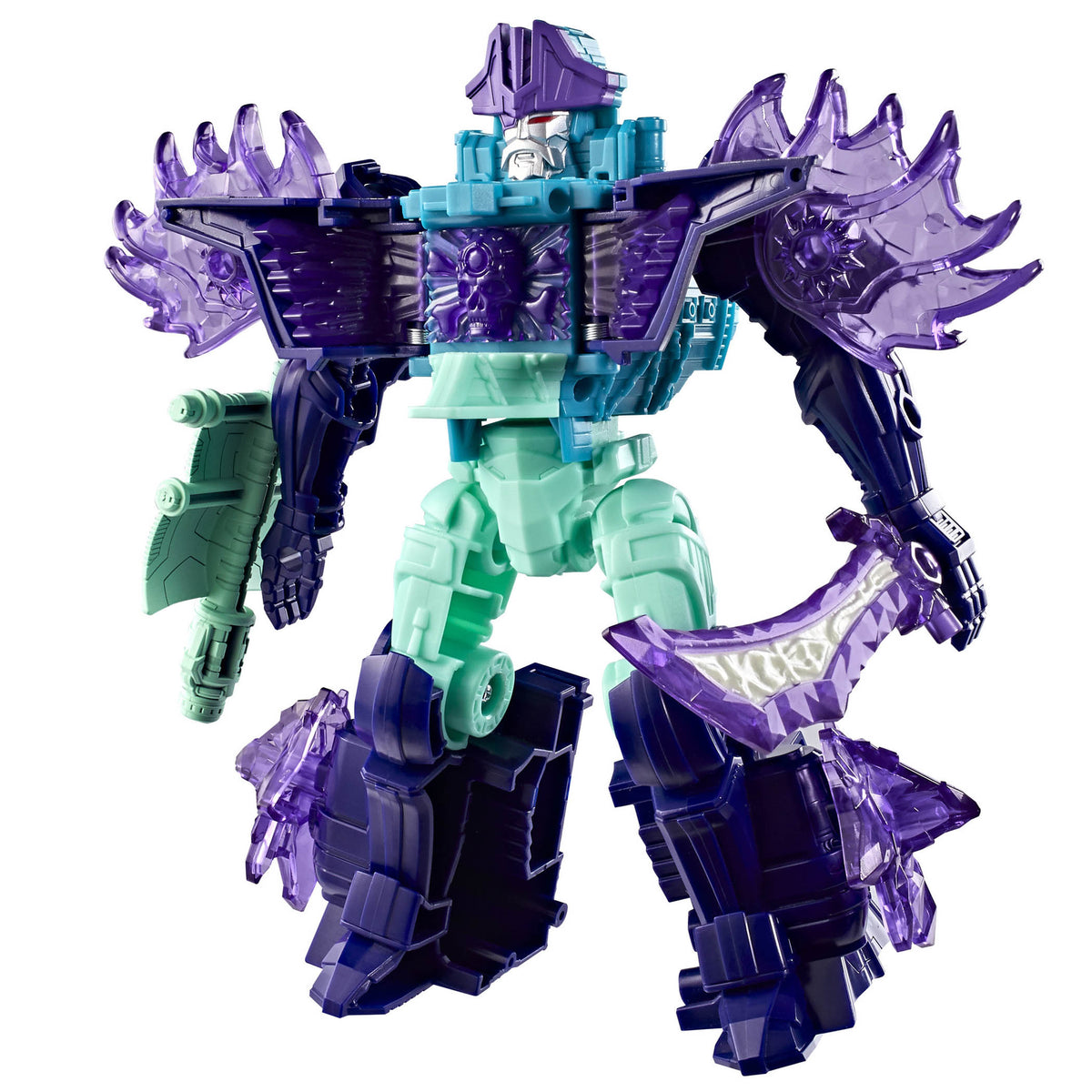 Transformers Cyberworld 6.5 Inch Quick Change Energon Surge Figure - Sourge toy.