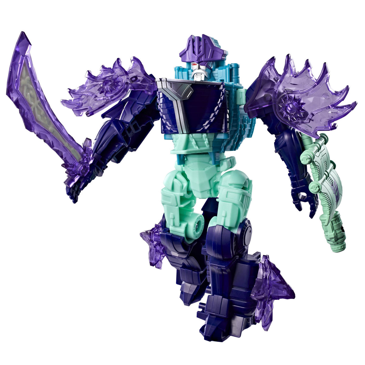 Transformers Cyberworld 6.5 Inch Quick Change Energon Surge Figure - Sourge toy.