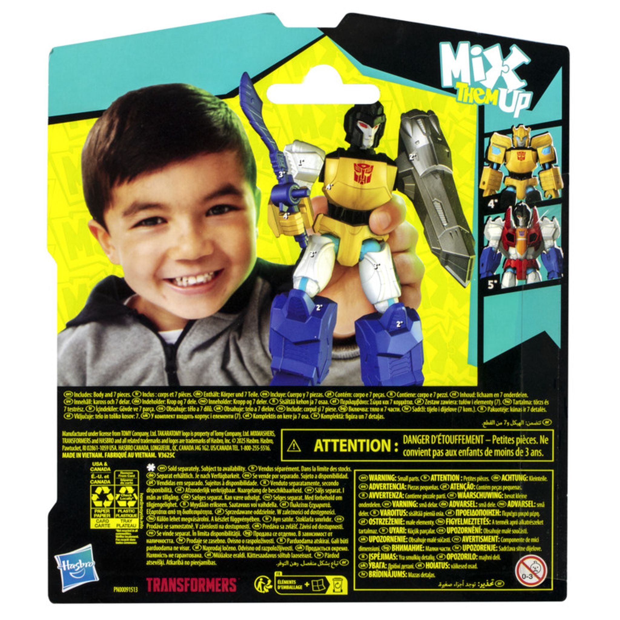 Transformers MixMashers Starscream Basic Figure