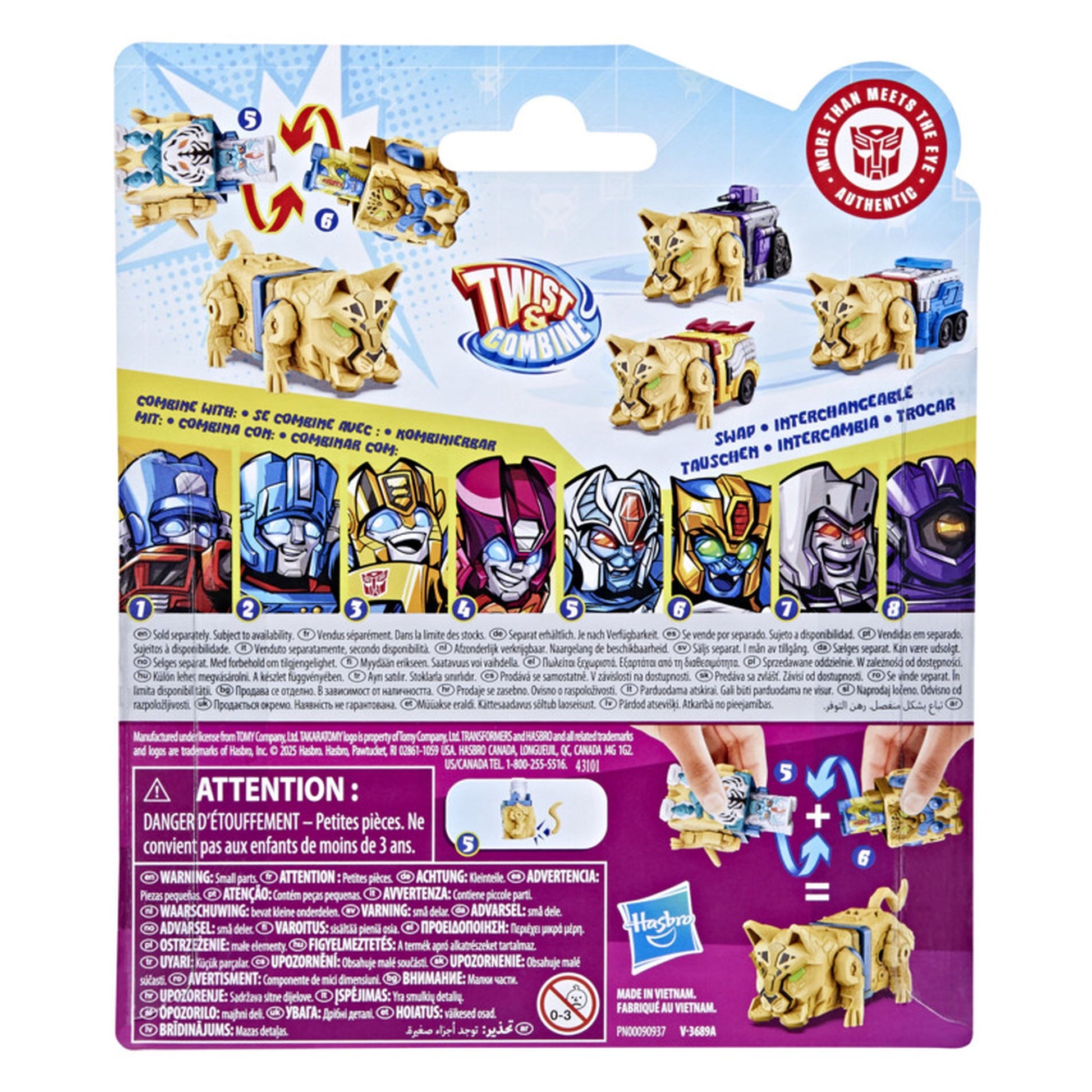Transformers Swapticons Cheetor Tigatron - Toyworld NZ