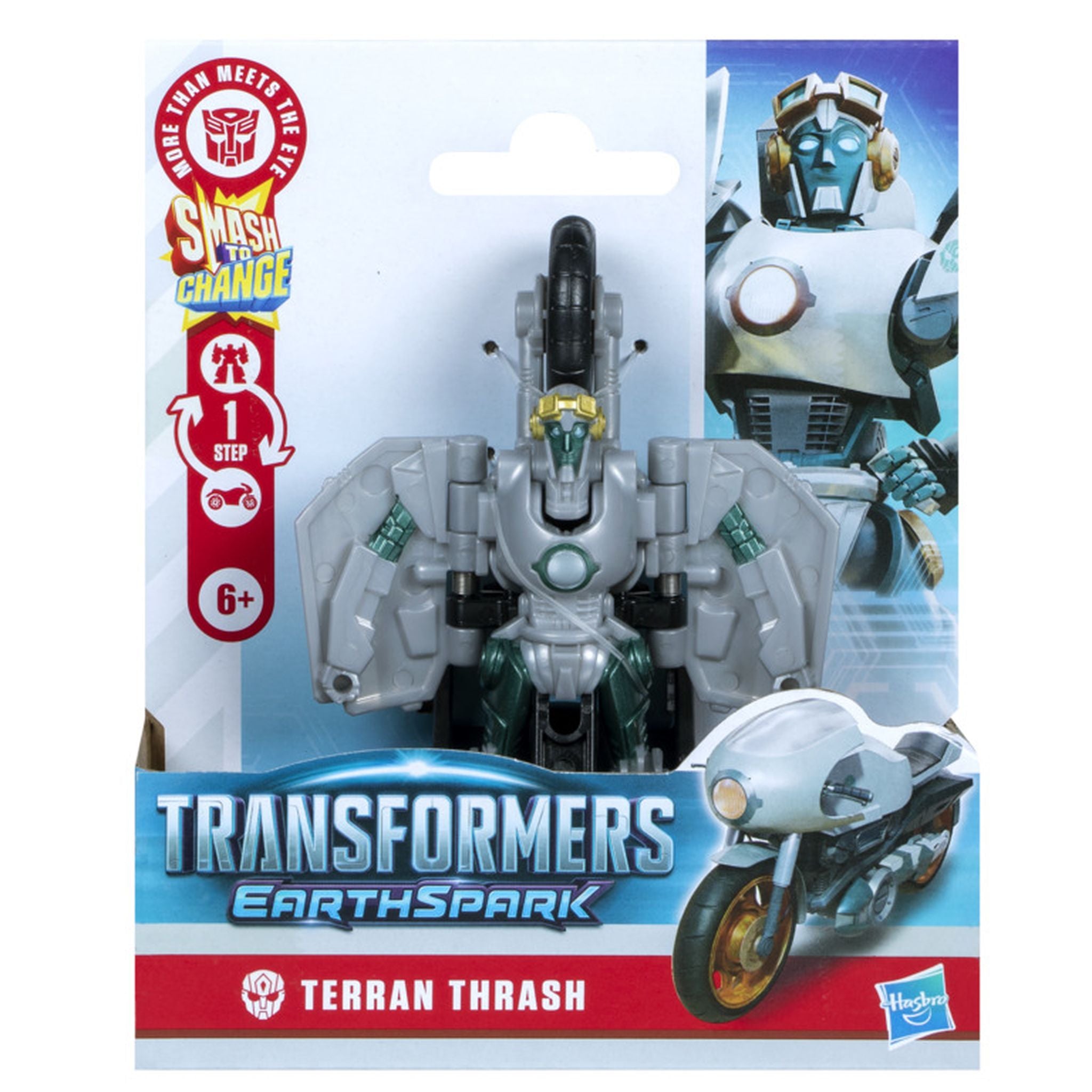 Transformers Earthspark 1 Step Smash Changers Thrash