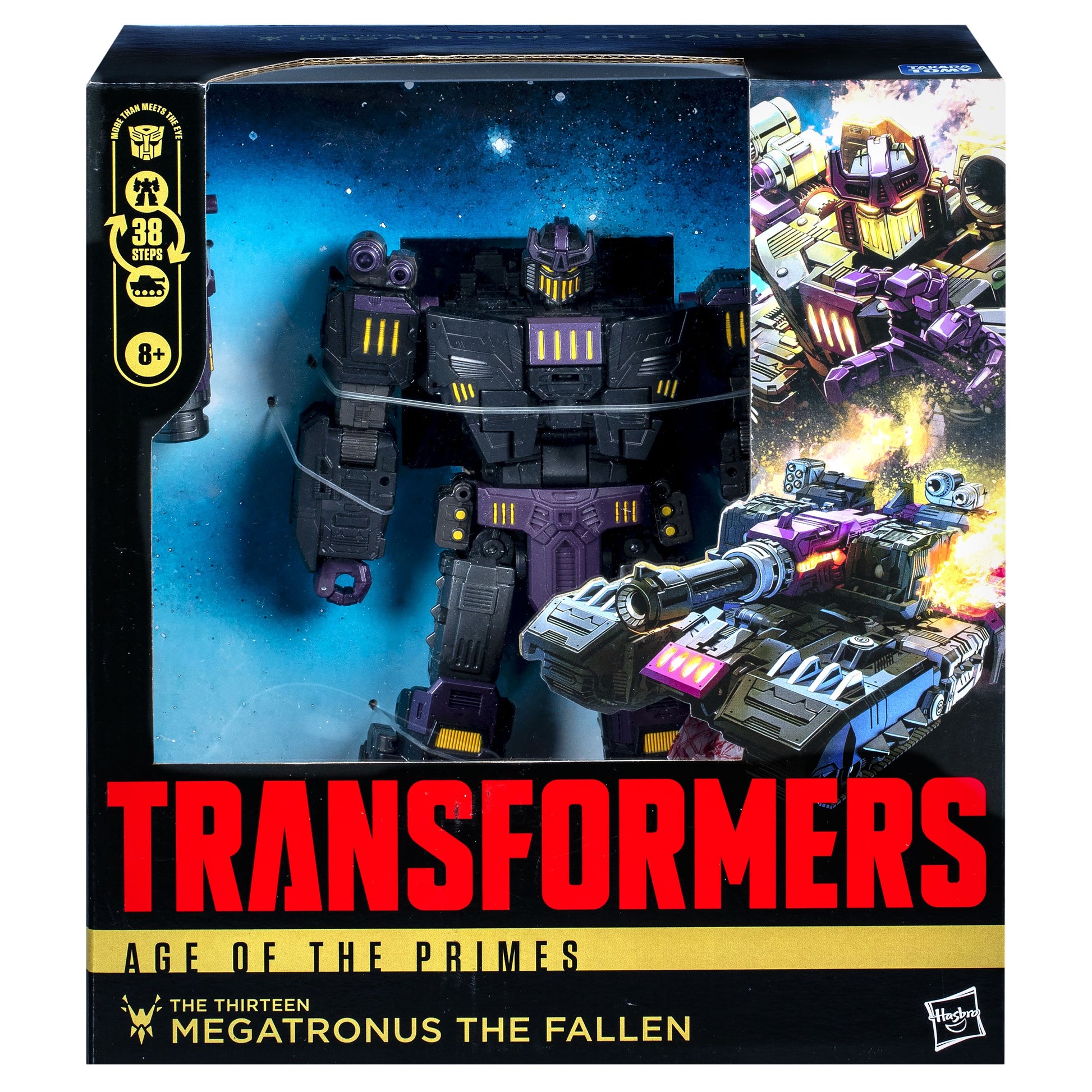 Transformers Age Of The Primes Leader Class The Thirteen Megatronus the Fallen Action Figure - Toyworld NZ