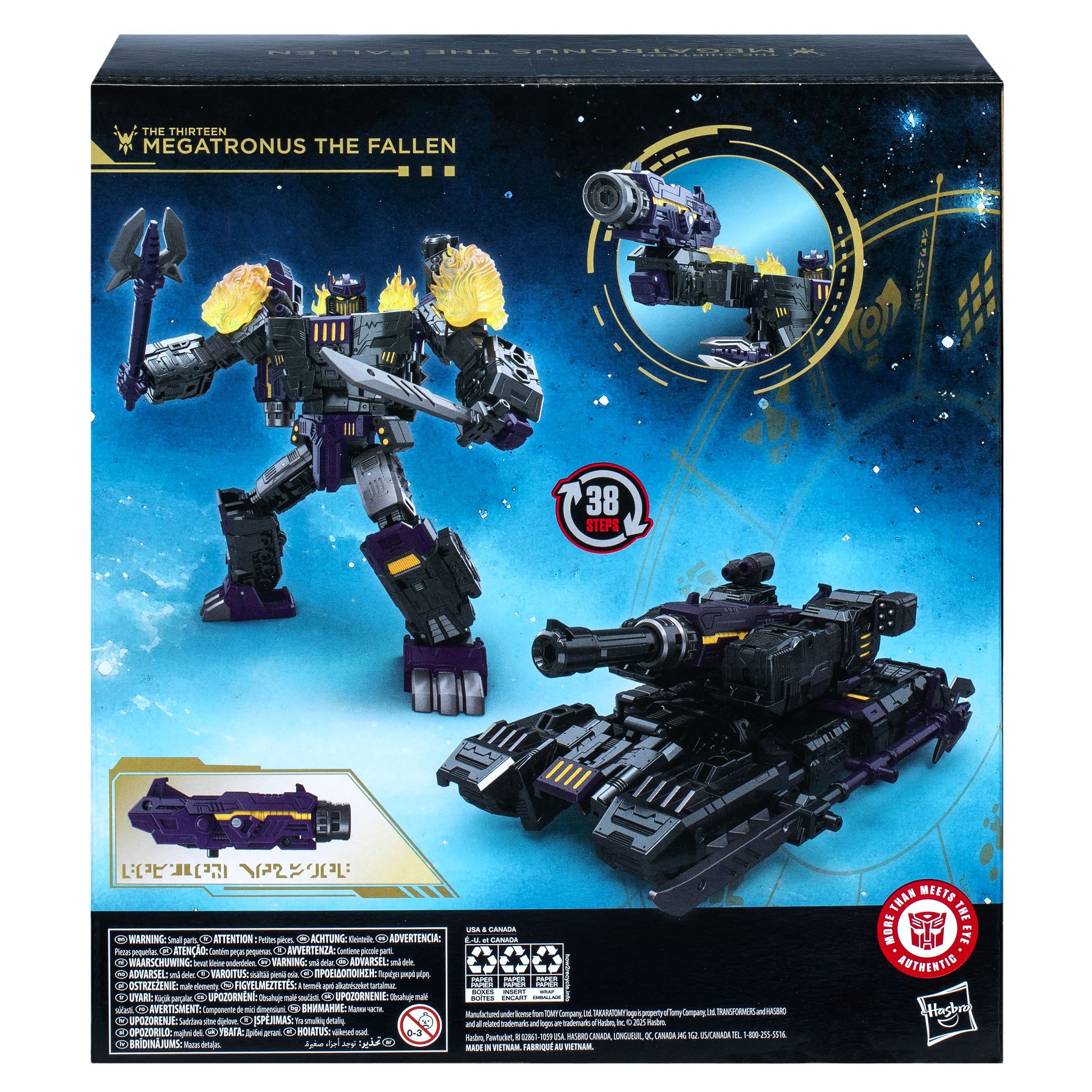 Transformers Age Of The Primes Leader Class The Thirteen Megatronus the Fallen Action Figure - Toyworld NZ