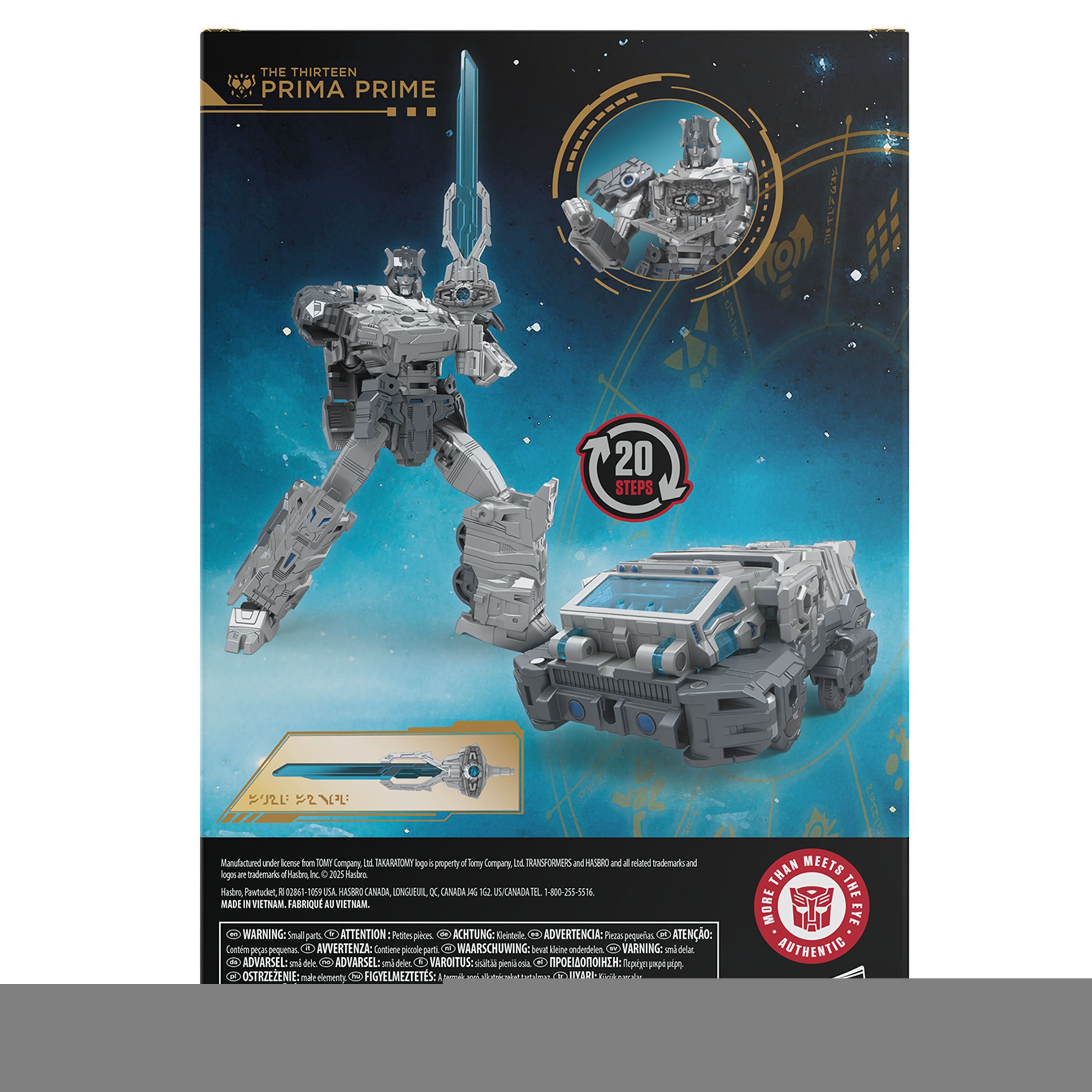 Transformers Age Of The Primes Voyager Class The Thirteen Prima Prime Action Figure