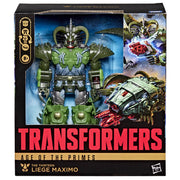 Transformers Age of the Primes Leader Class The Thirteen Liege Maximo Action Figure toy, in packaging