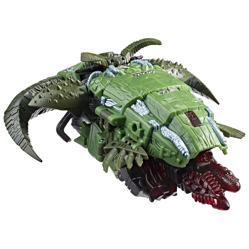 Alien spaceship mode, of the Transformers Age of the Primes Leader Class The Thirteen Liege Maximo Action Figure toy