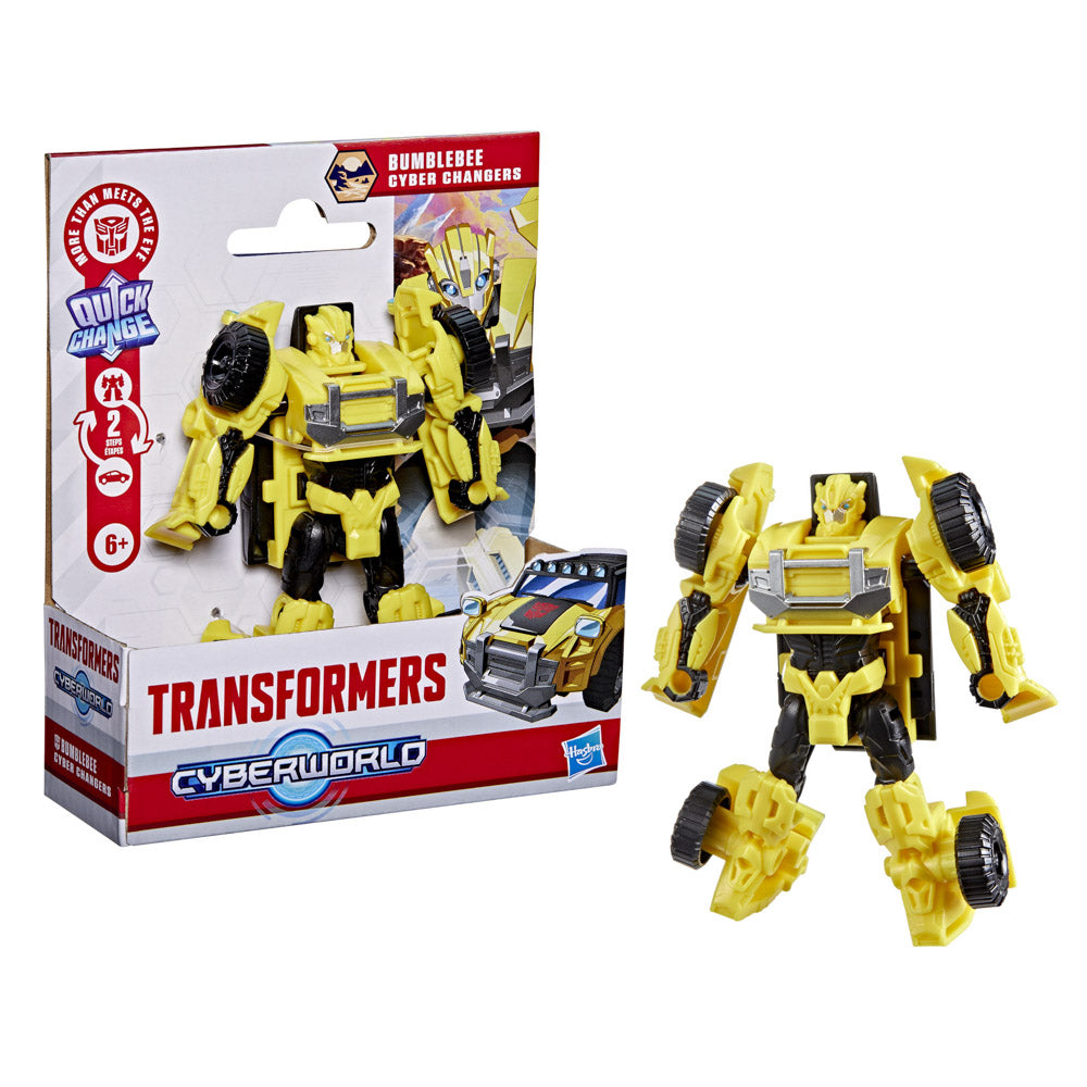 Transformers Cyberworld Armored Cyber Changers - Bumblebee Offroad figure toy
