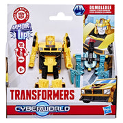 Transformers Cyberworld Armored Cyber Changers Bumblebee figure, in packaging
