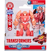 Transformers Cyberworld Armored Cyber Changers - Elita-1 figure toy, in packaging