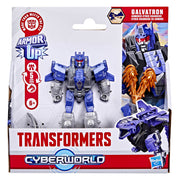 Transformers Cyberworld Armored Cyber Changers Galvatron figure, in packaging
