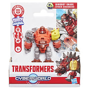 Transformers Cyberworld Cyber Changers Dinobot Snarl figure toy, in packaging