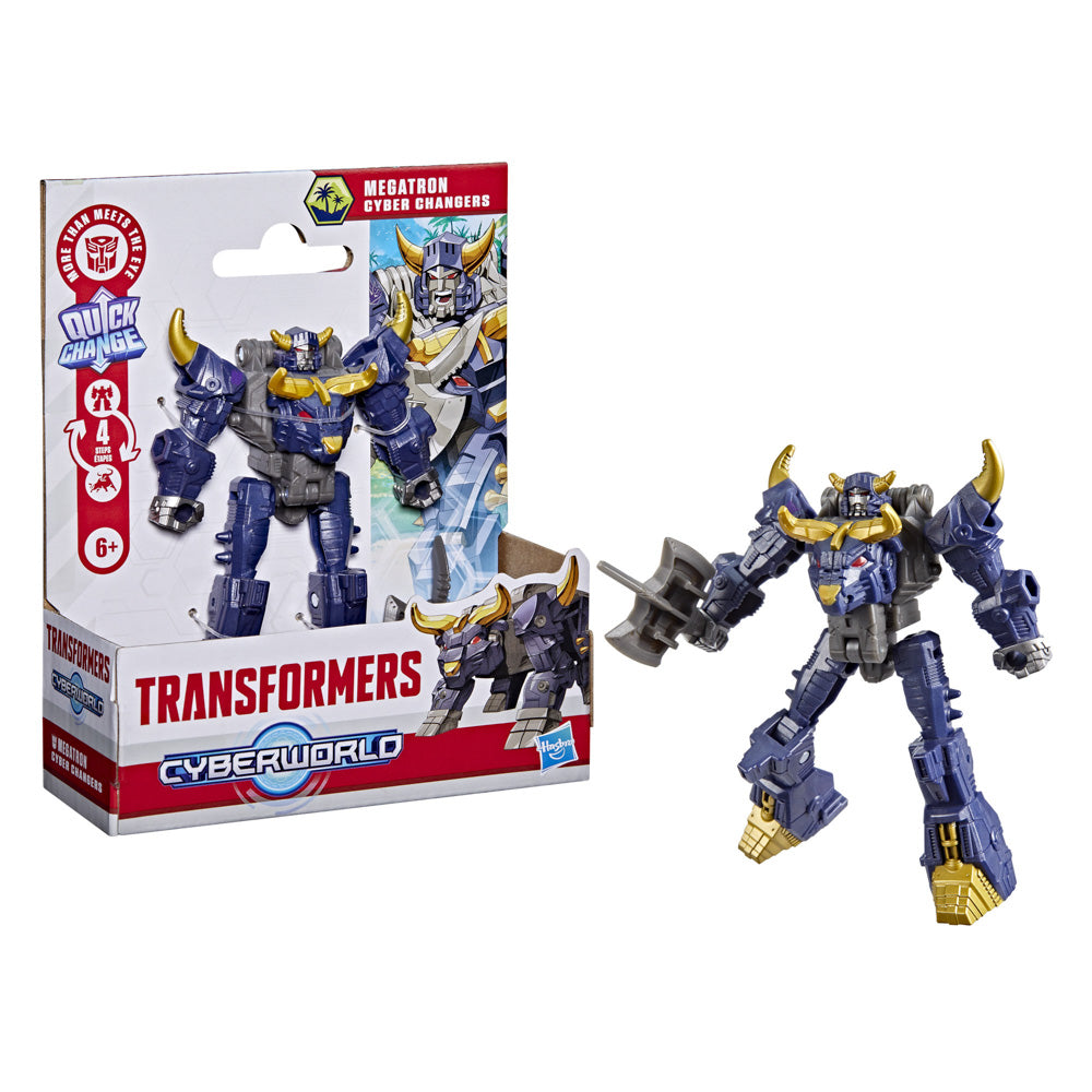 Transformers Cyberworld Cyber Changers Megatron figure toy