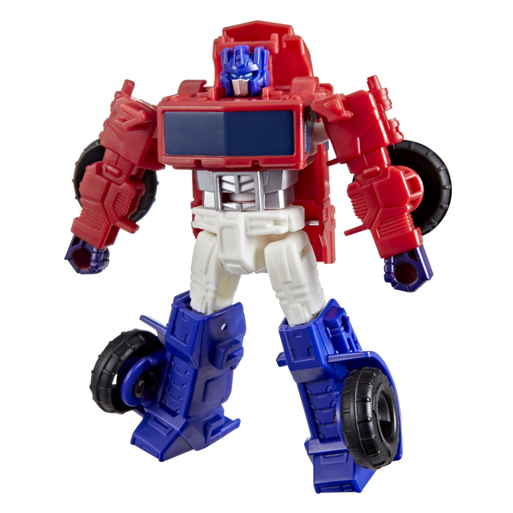 Transformers Cyberworld Cyber Changers Optimus Prime toy figure