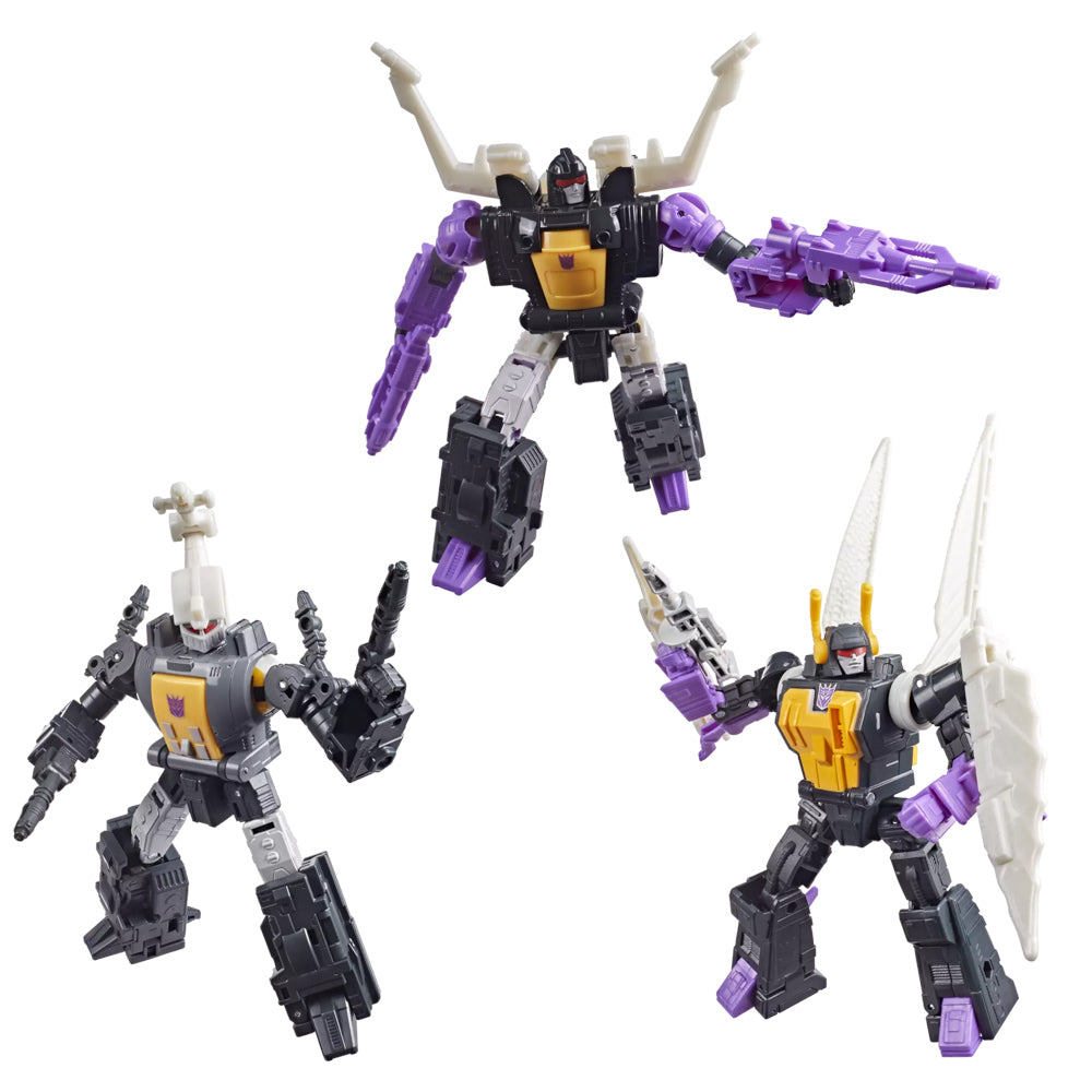 Transformers Generation Studio Series Anniversary Deluxe Insecticon figure 3-Pack