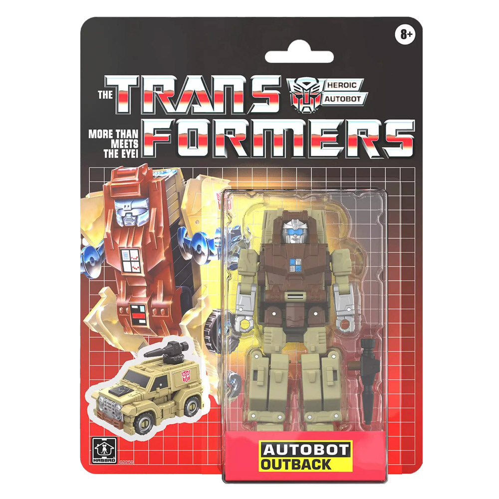 Transformers Retro G1 Autobot Outback figure toy, in packaging