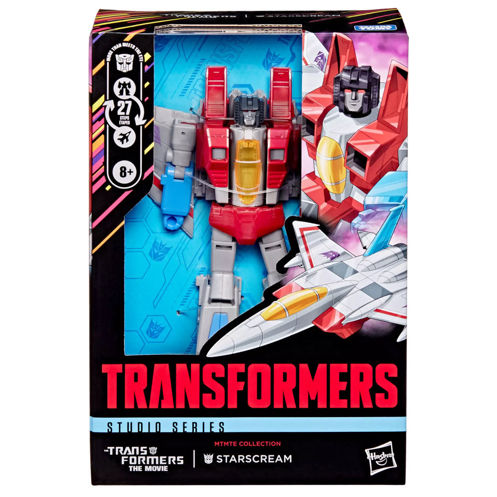 Transformers Studio Series The Movie Voyager Class Starscream figure, in packaging