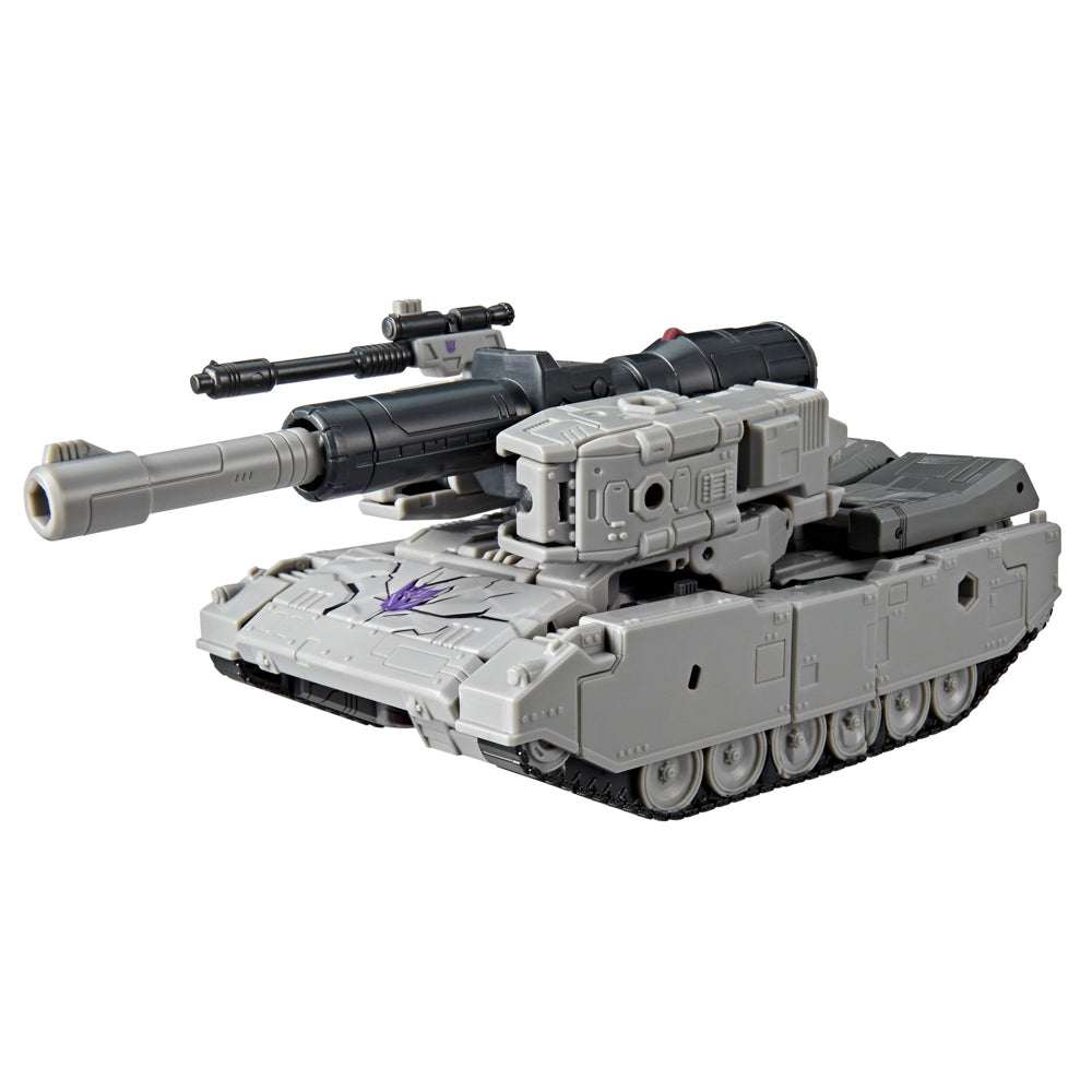The Transformers: MTMTE Collection Leader Class Megatron figure in tank mode